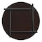 Regency Kee Folding Tables, 42 W, 42 L, 29 H, Wood, Metal Top, Mahogany TBF42RNDMHBK - alternate 6
